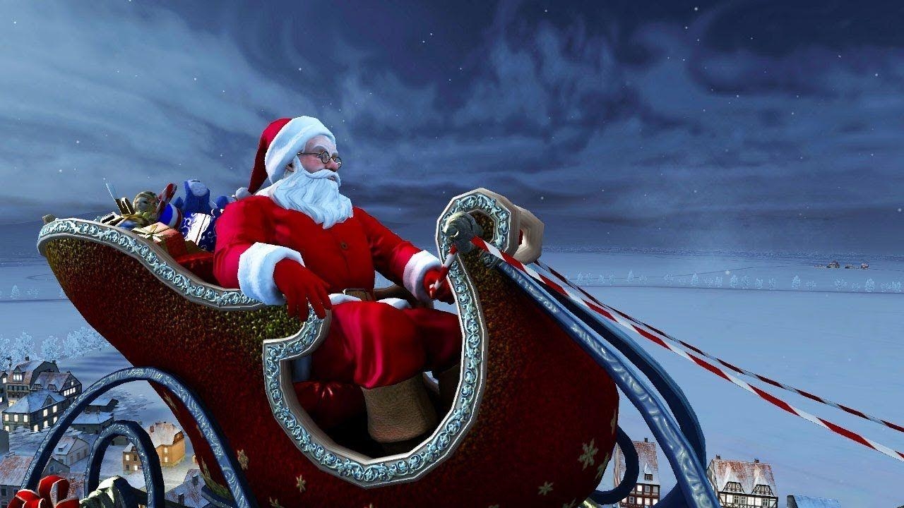 Weihnachtsmann, 3D Bildschirmschoner, Feiertag, HD, 1280x720 HD Desktop