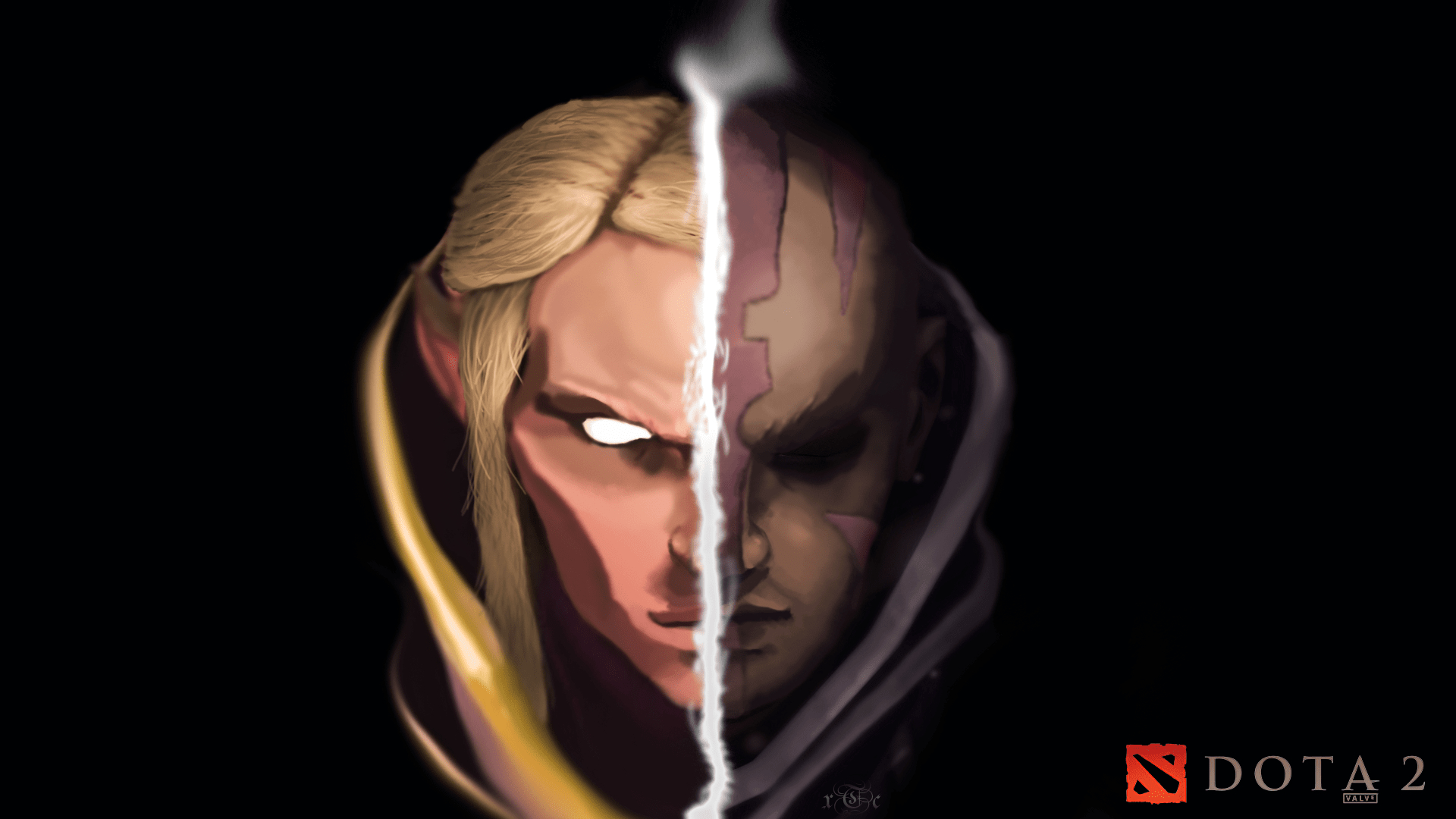 Invoker, Dota 2, Gaming, Bild, Magier, 1920x1080 Full HD Desktop