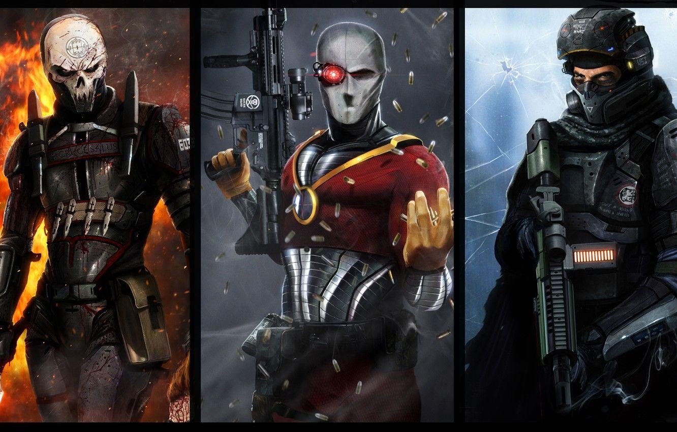 LMS, Last Man Standing, Abaddon, Deadshot, Filme, 1340x850 HD Desktop