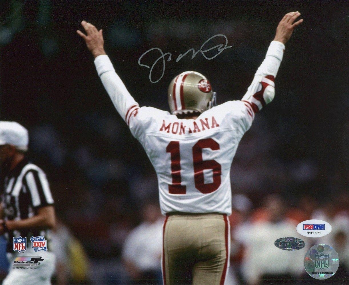 Joe Montana, Autogramm, PSA, Sportmemorabilien, Sammeln, 1230x1000 HD Desktop