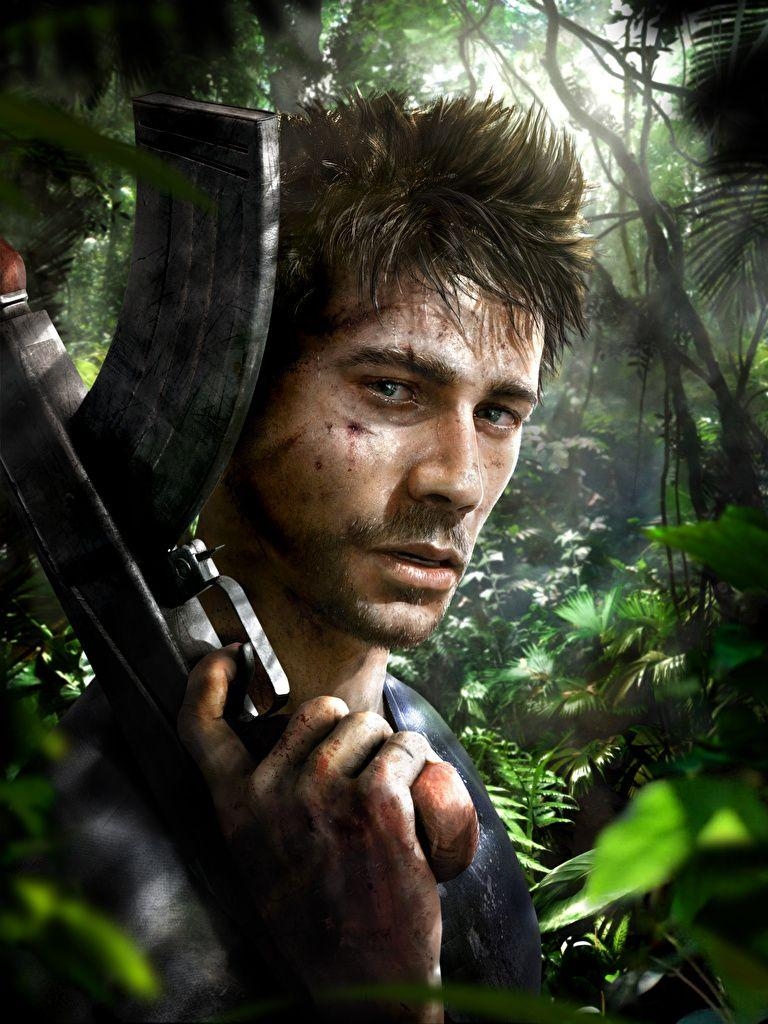 Far Cry 3, Mann, Sturmgewehr, Glanz, Spiel, 770x1030 HD Handy