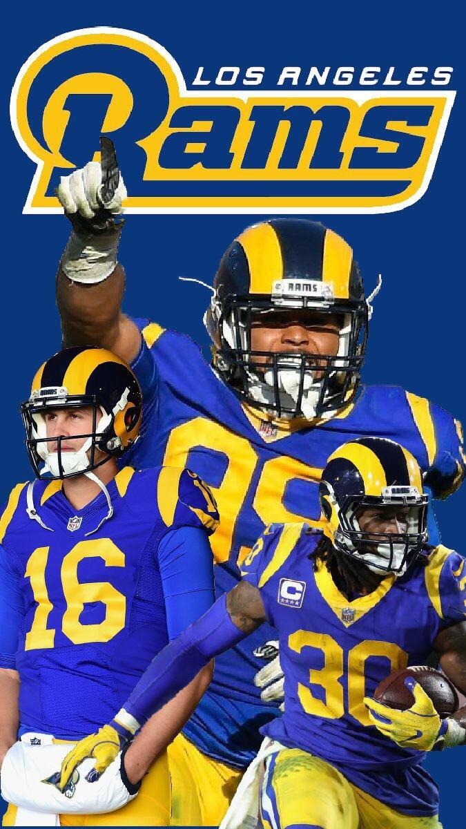 Los Angeles Rams, Handy, Hintergrund, NFL, Design, 680x1200 HD Handy