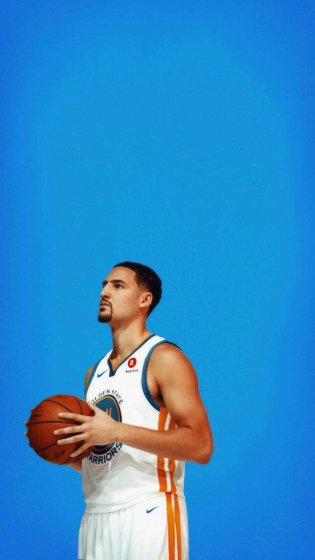 Klay Thompson, Android, NBA, Warriors, Hintergrund, 1080x1920 Full HD Handy