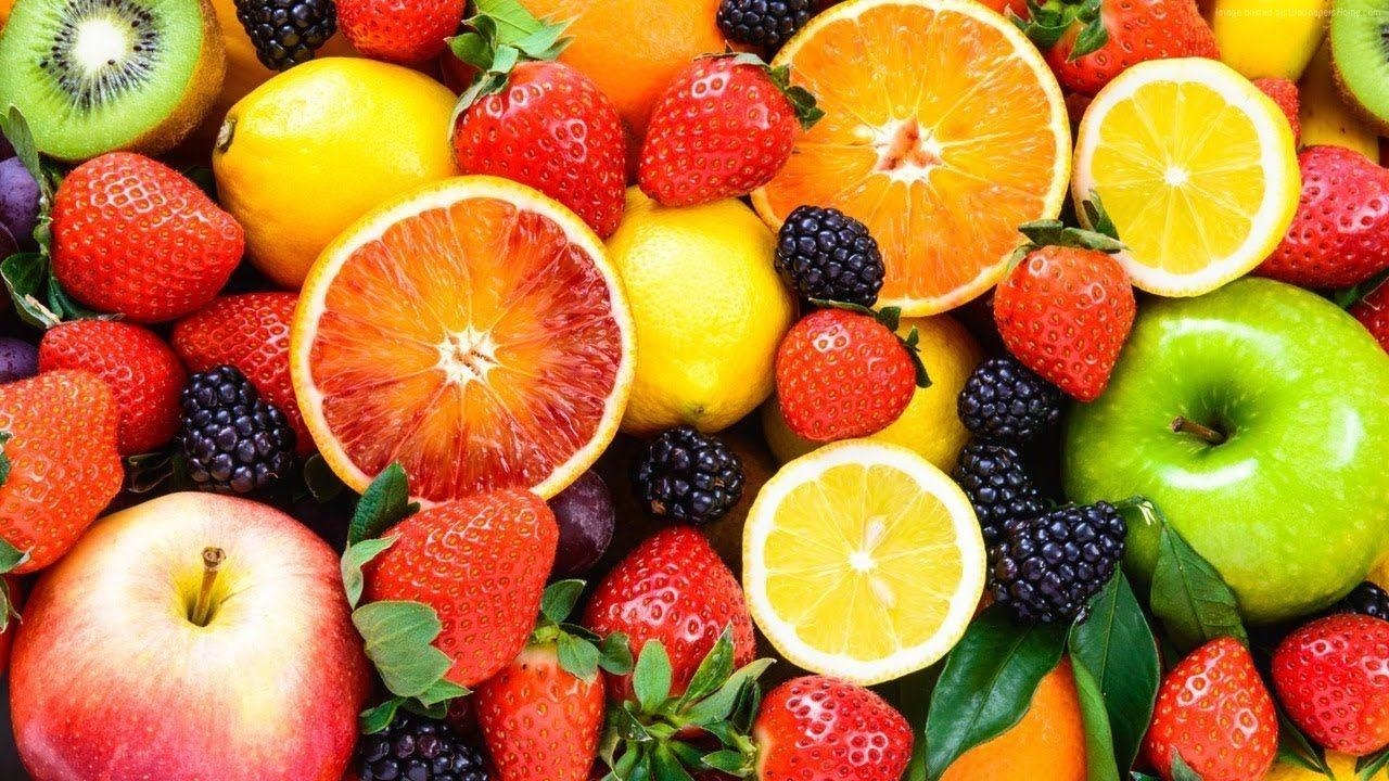 Sommerfrüchte, Beeren, Lebensmittel, Hintergrund, Bild, 1280x720 HD Desktop