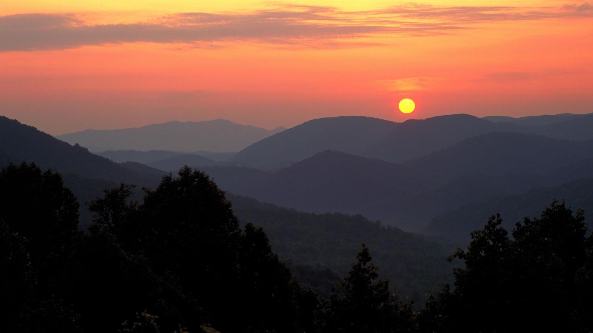 Gatlinburg, Landschaft, Tennessee, Nationalpark, USA, 1920x1080 Full HD Desktop