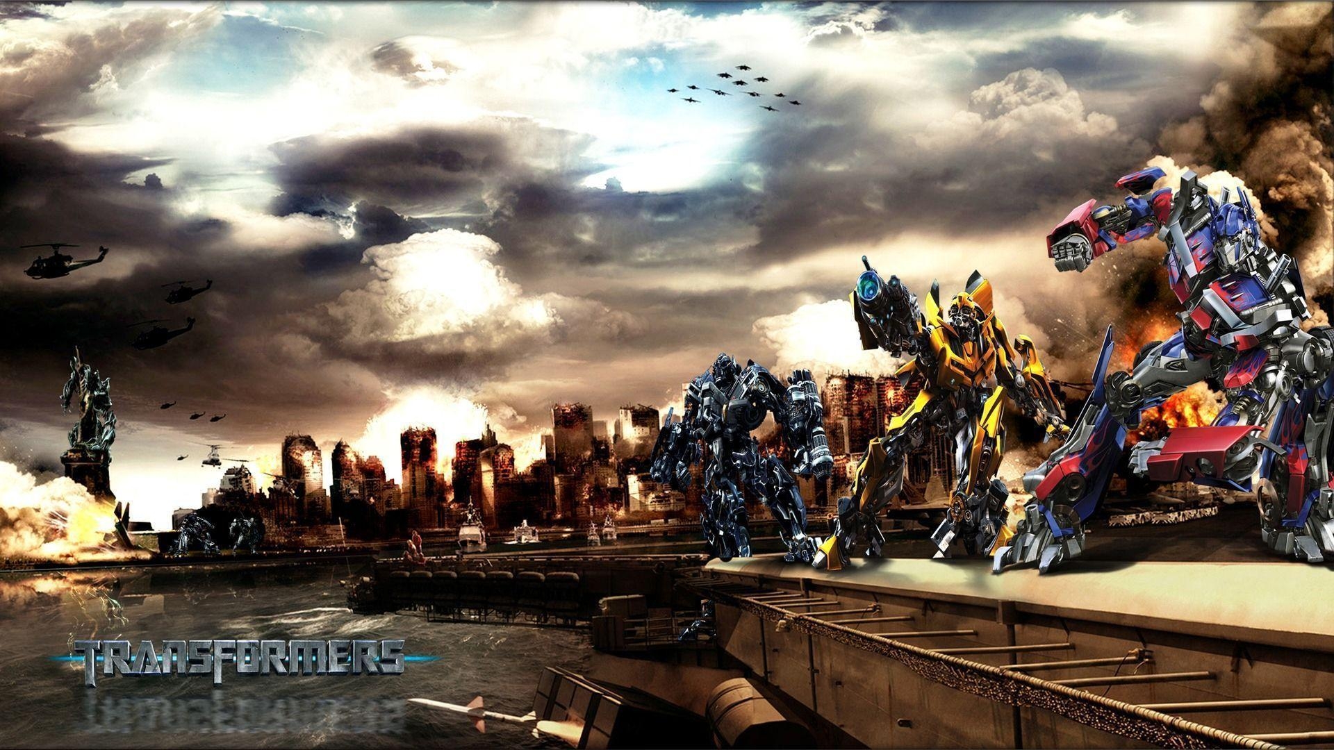 Transformers, HD, Action, Optimus, Autobot, 1920x1080 Full HD Desktop