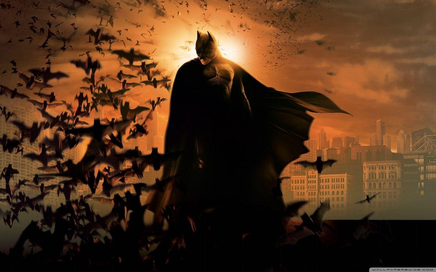 Batman 3, 4K, Der Dunkle Ritter, Film, Action, 1440x900 HD Desktop