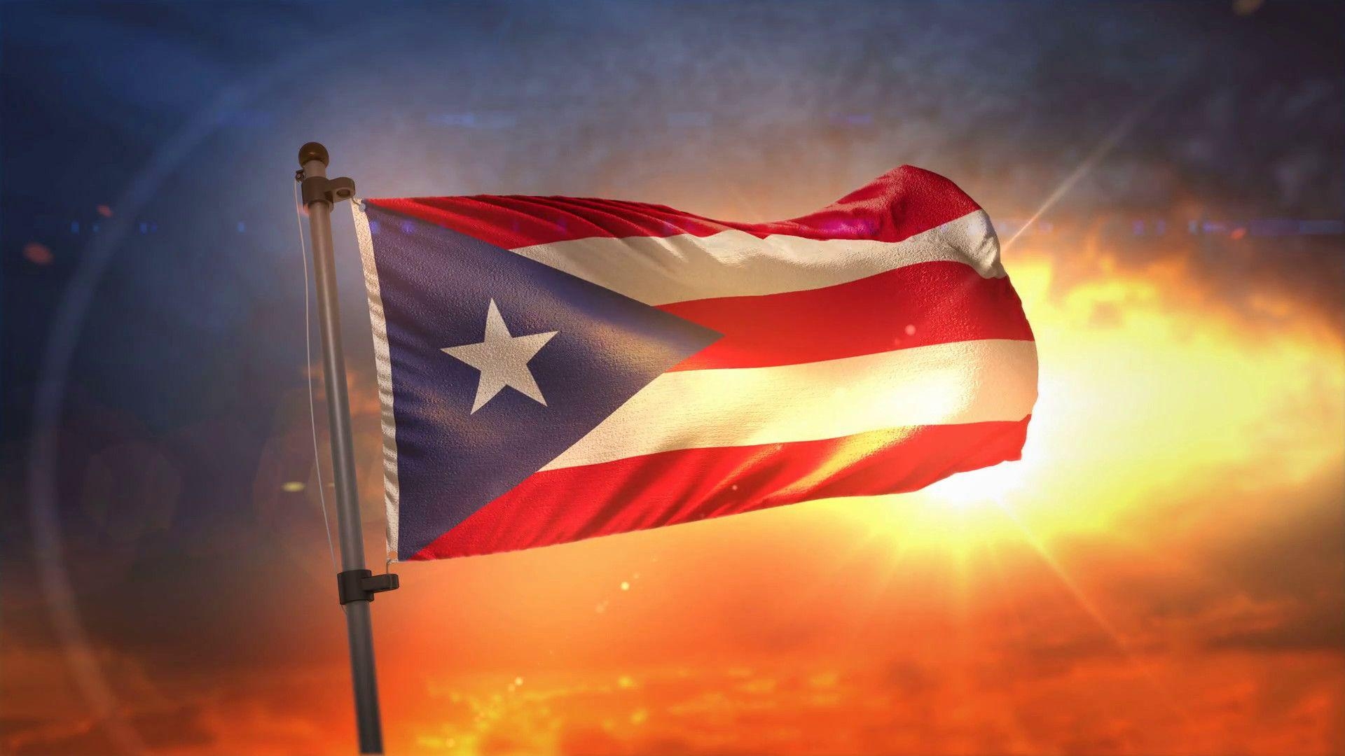 Puerto Ricanische Flagge, Hintergrund, Symbolik, Patriotismus, Farben, 1920x1080 Full HD Desktop