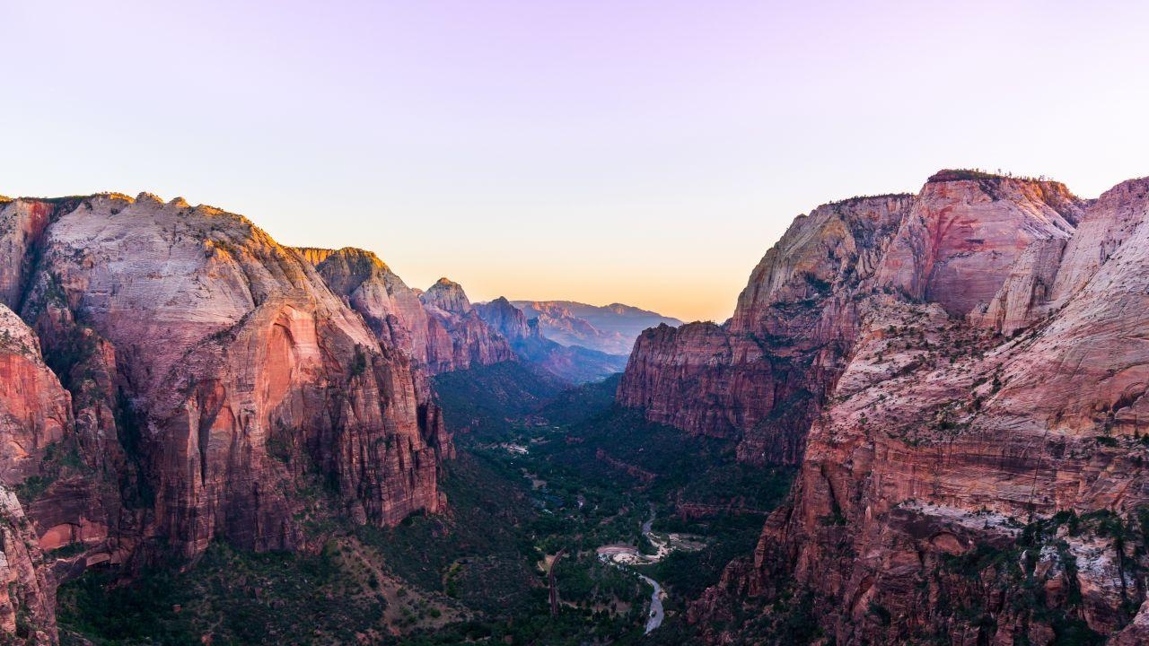 Angels Landing, Zion Nationalpark, Utah, Felsen, 1280x720 HD Desktop