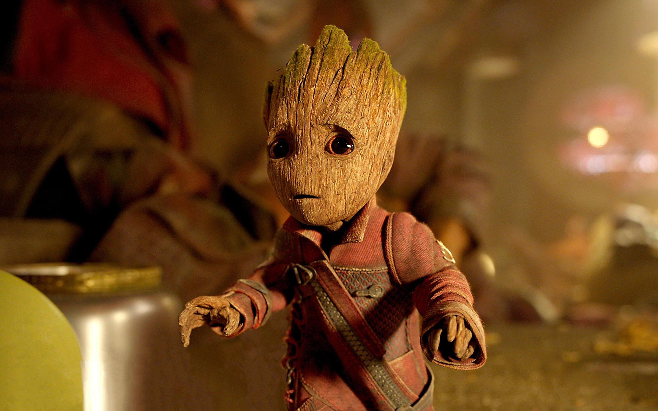 Baby Groot, Guardians of the Galaxy, HD, Vol 2, Marvel, 2560x1600 HD Desktop