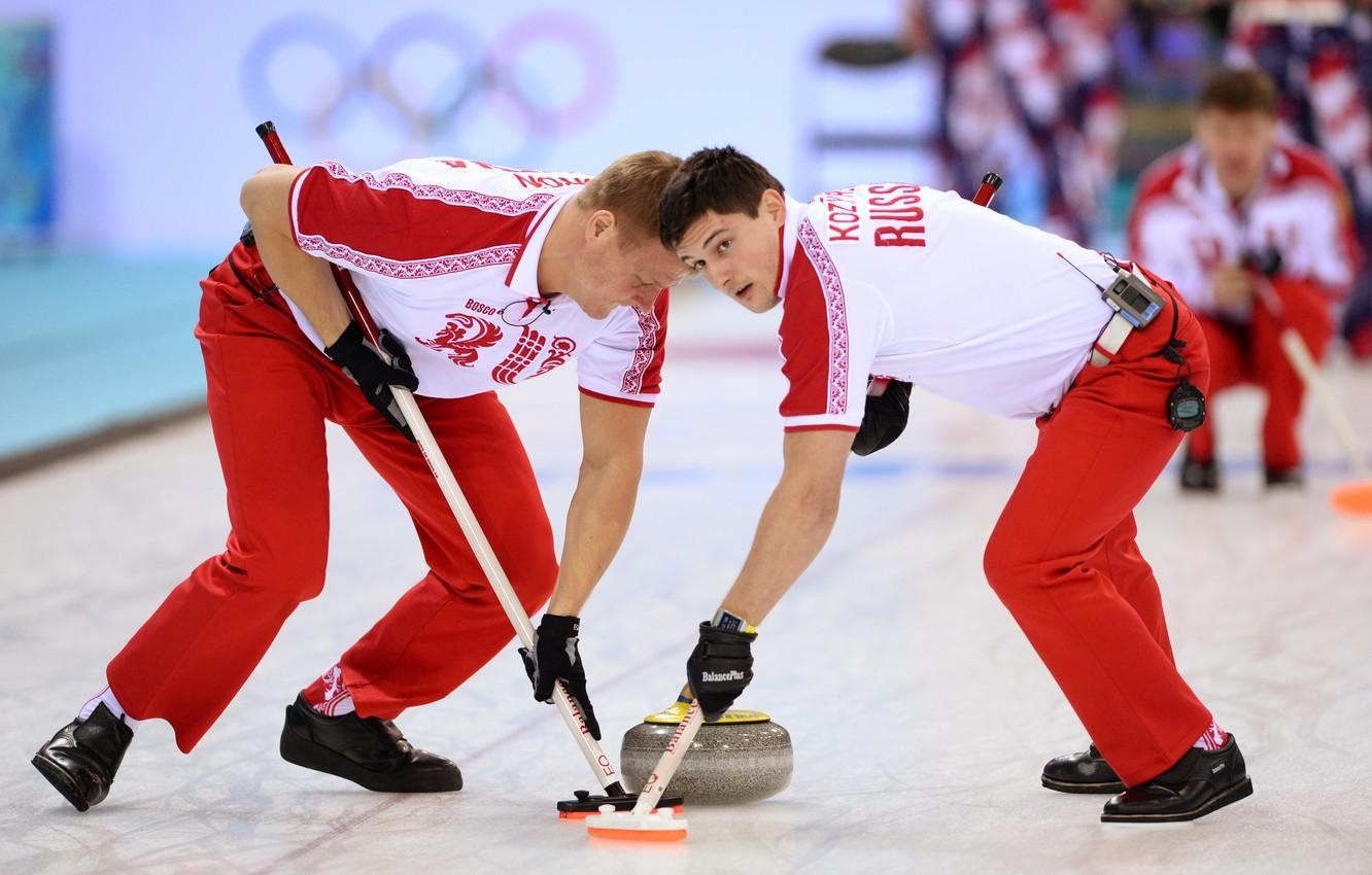 Curling, Sochi 2014, Olympia, Russland, Eissport, 1340x850 HD Desktop