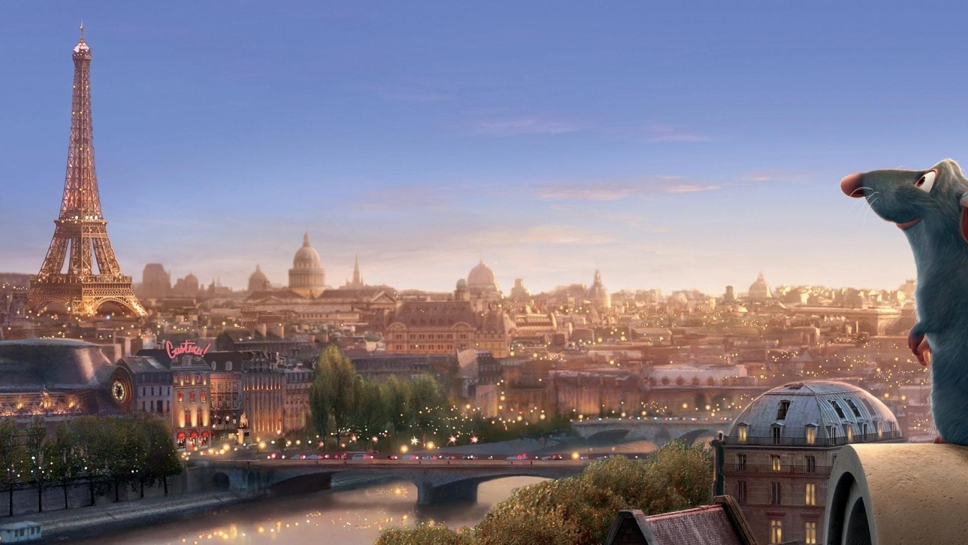 Ratatouille, Cartoon, Remy, Disney, Filmbild, 1920x1080 Full HD Desktop