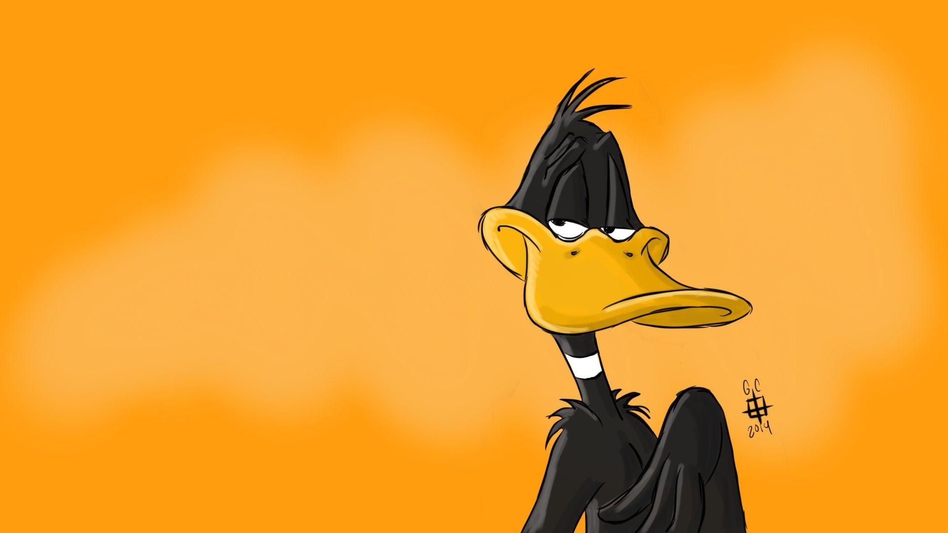 Daffy Duck, Hohe Auflösung, Comicfigur, Beliebt, Kult, 1920x1080 Full HD Desktop