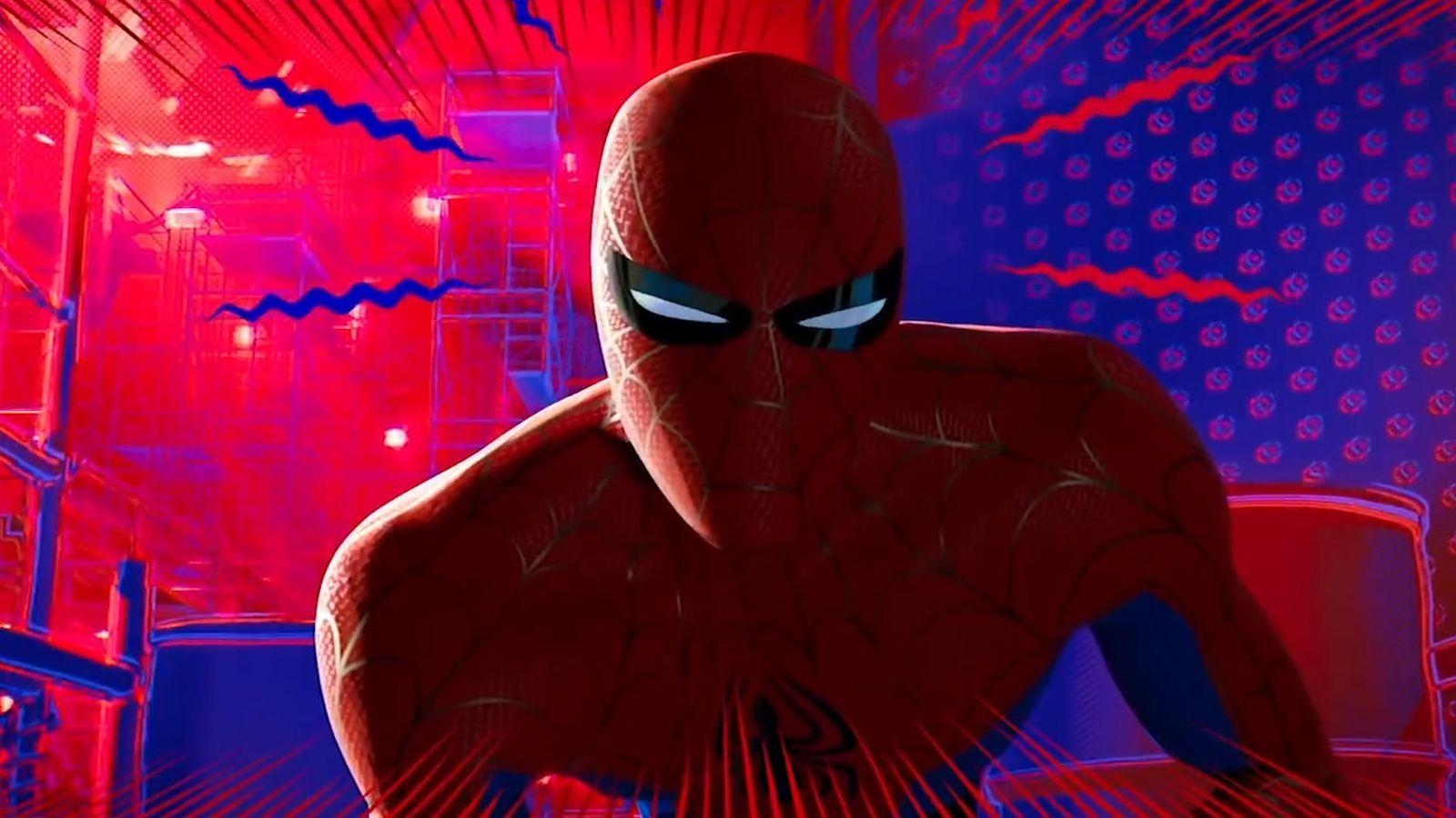 Spider-Man, Spiderverse, Post-Credits, Zeichentrick, Superheld, 1600x900 HD Desktop