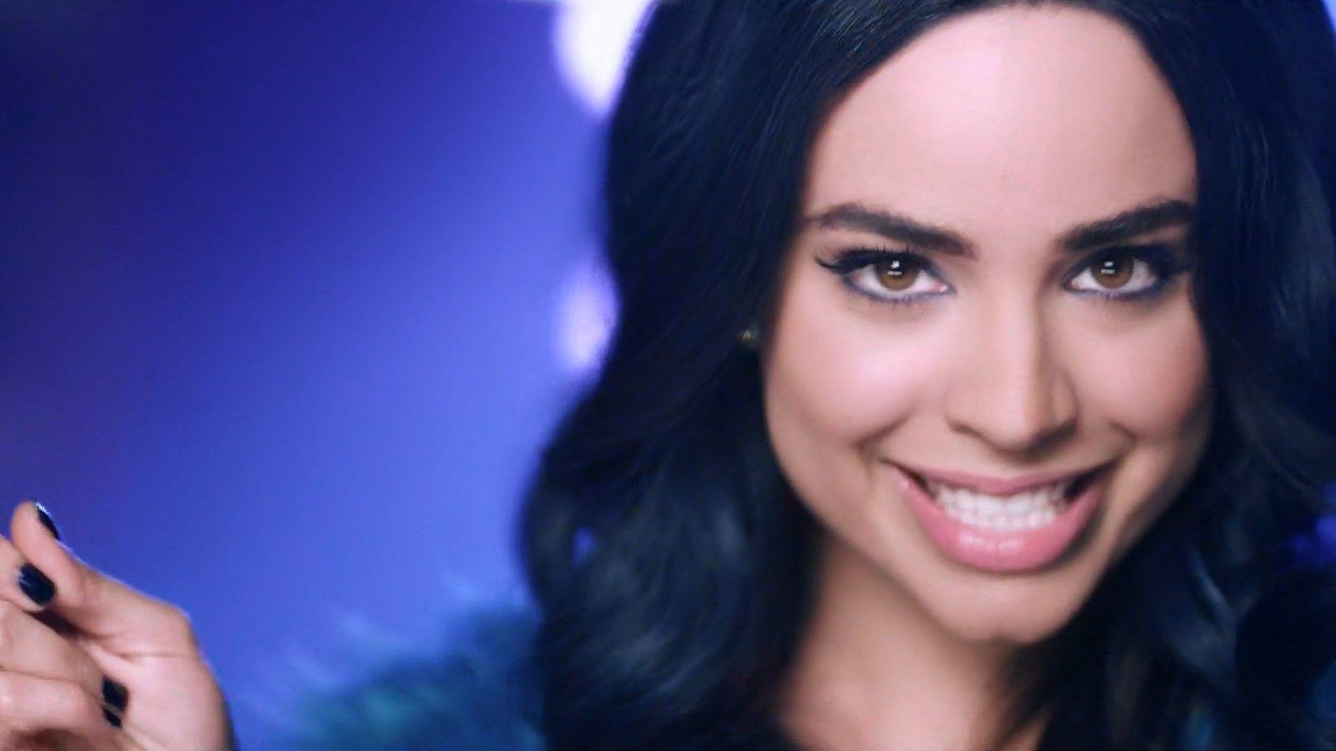 Sofia Carson, Hintergrund, Schauspielerin, Hollywood, Porträt, 1920x1080 Full HD Desktop