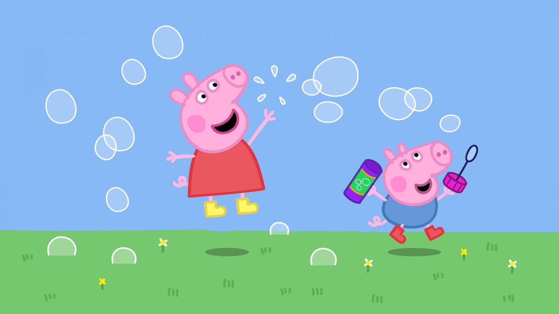 Peppa Pig, Schwein, Cartoon, Kinder, HD, 1920x1080 Full HD Desktop