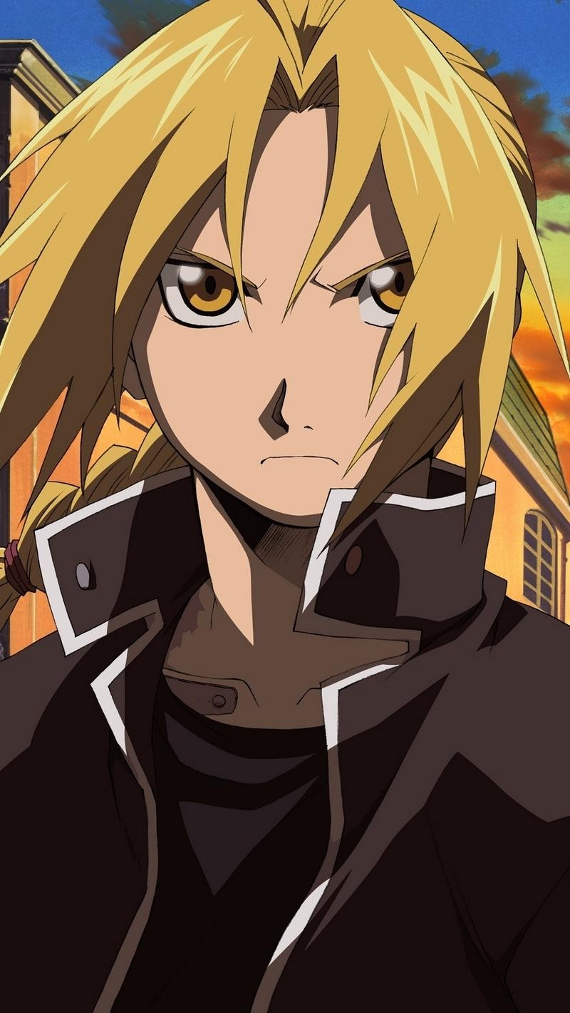 Edward Elric, Anime, Alchemist, Hintergrund, Bild, 800x1420 HD Handy