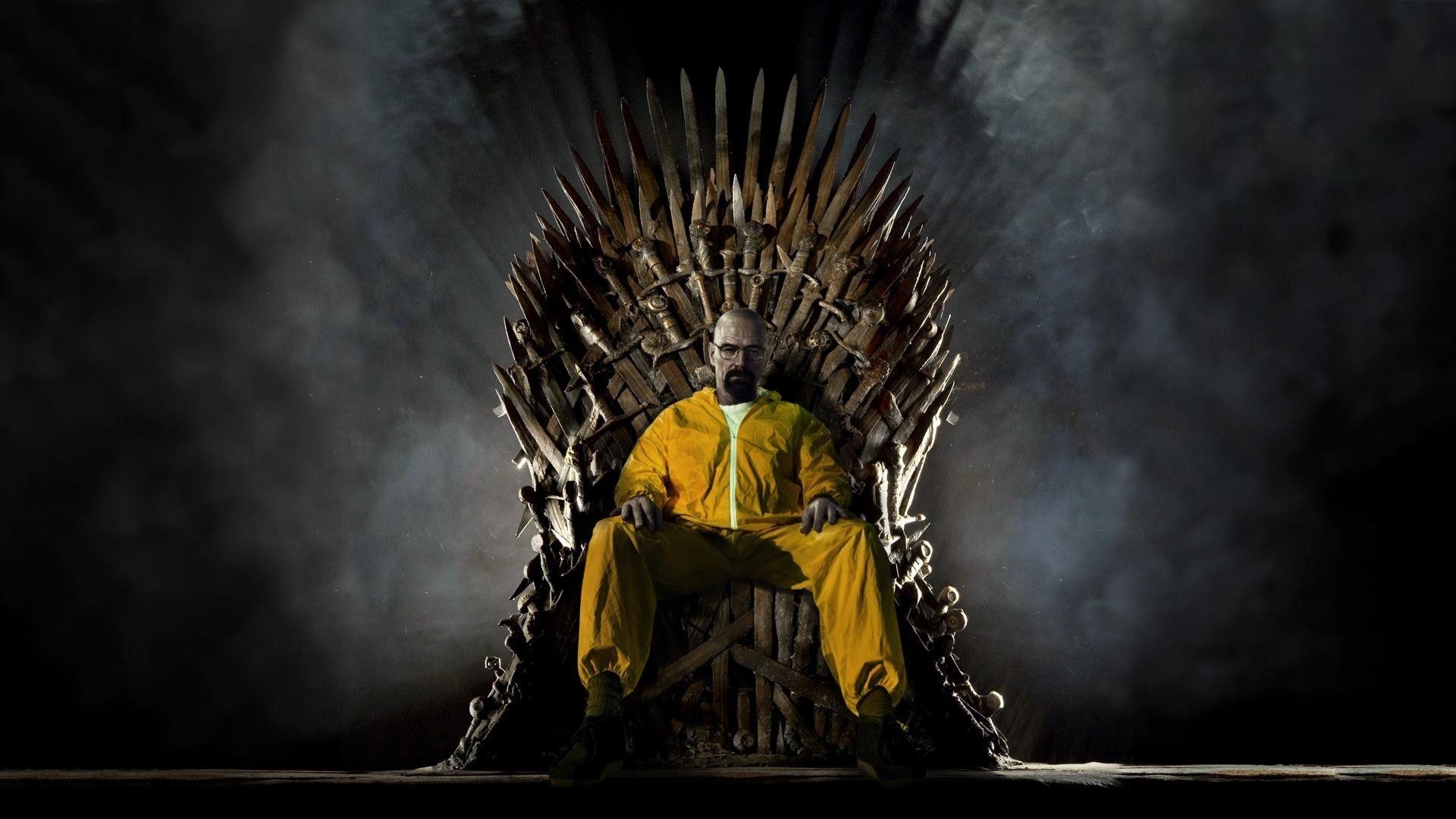 Walter White, Eisernen Thron, Breaking Bad, Game of Thrones, Crossover, 1920x1080 Full HD Desktop