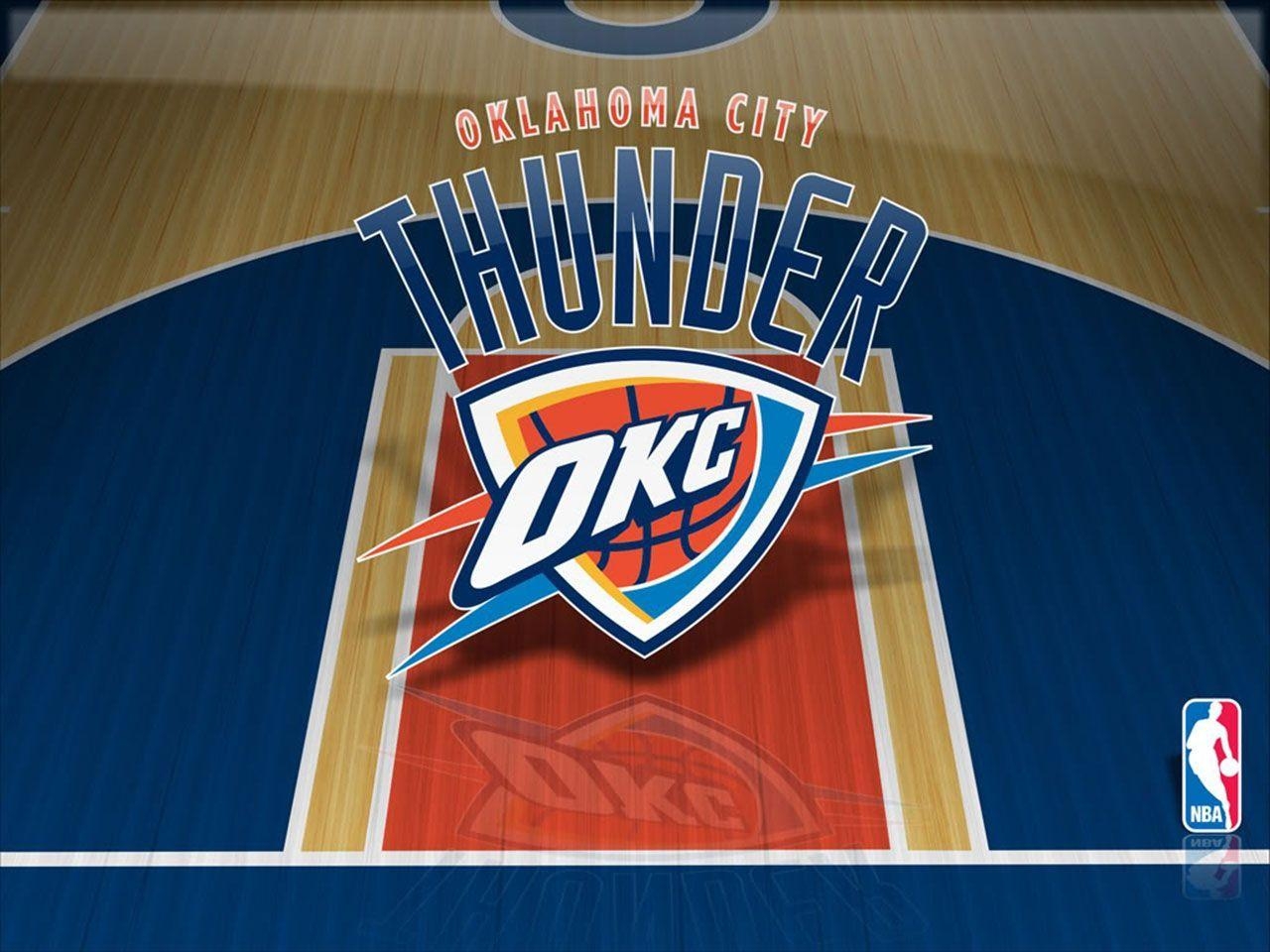 Oklahoma City Thunder, Court, Basketball, Sportplatz, Team, 1280x960 HD Desktop