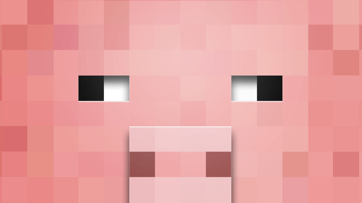 Minecraft, Schwein, Redux, HD, Bild, 1200x670 HD Desktop