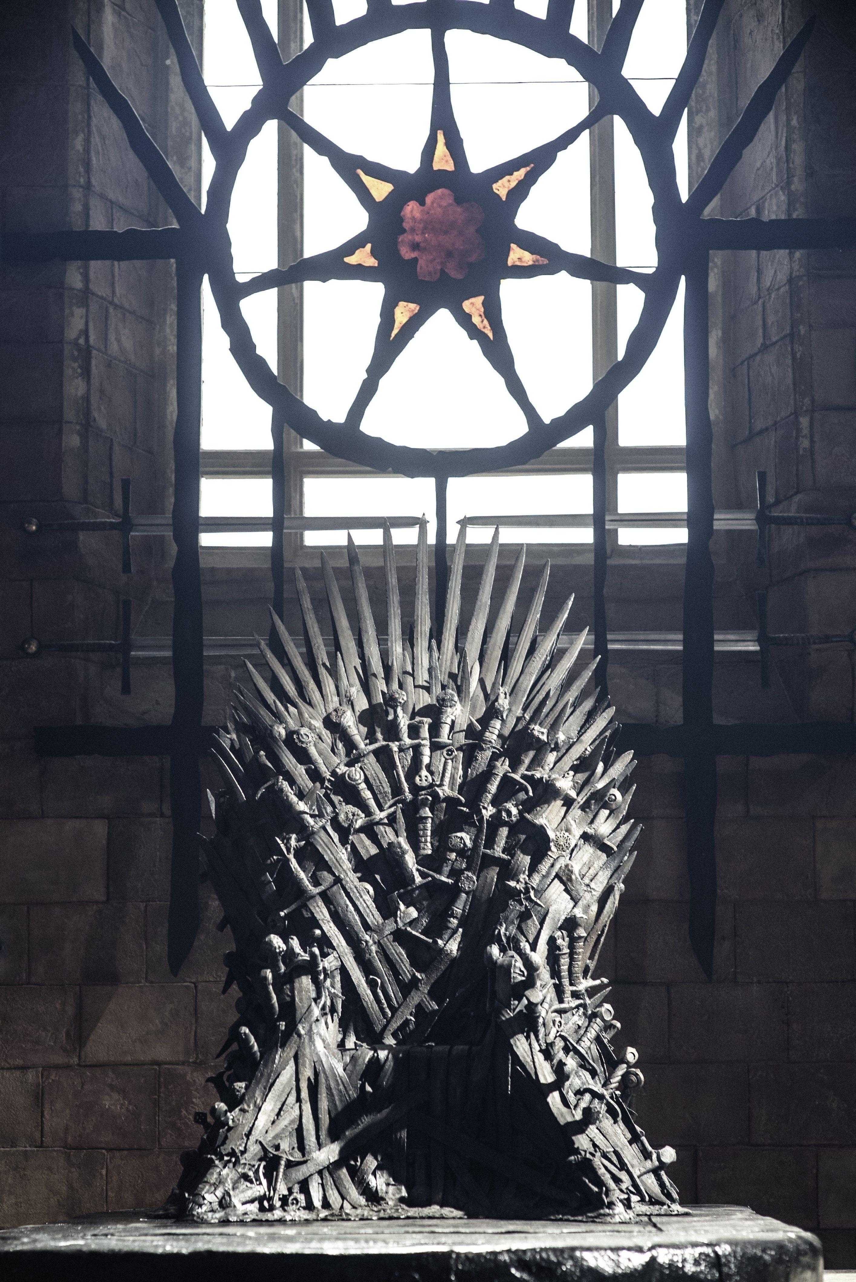 Iron Throne, Game of Thrones, Serie, Fantasy, TV, 2840x4240 4K Handy