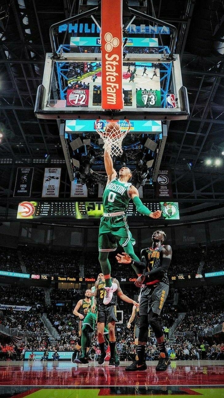 Tatum Dunk, NBA, Basketball, Jayson, Hintergrund, 730x1300 HD Handy