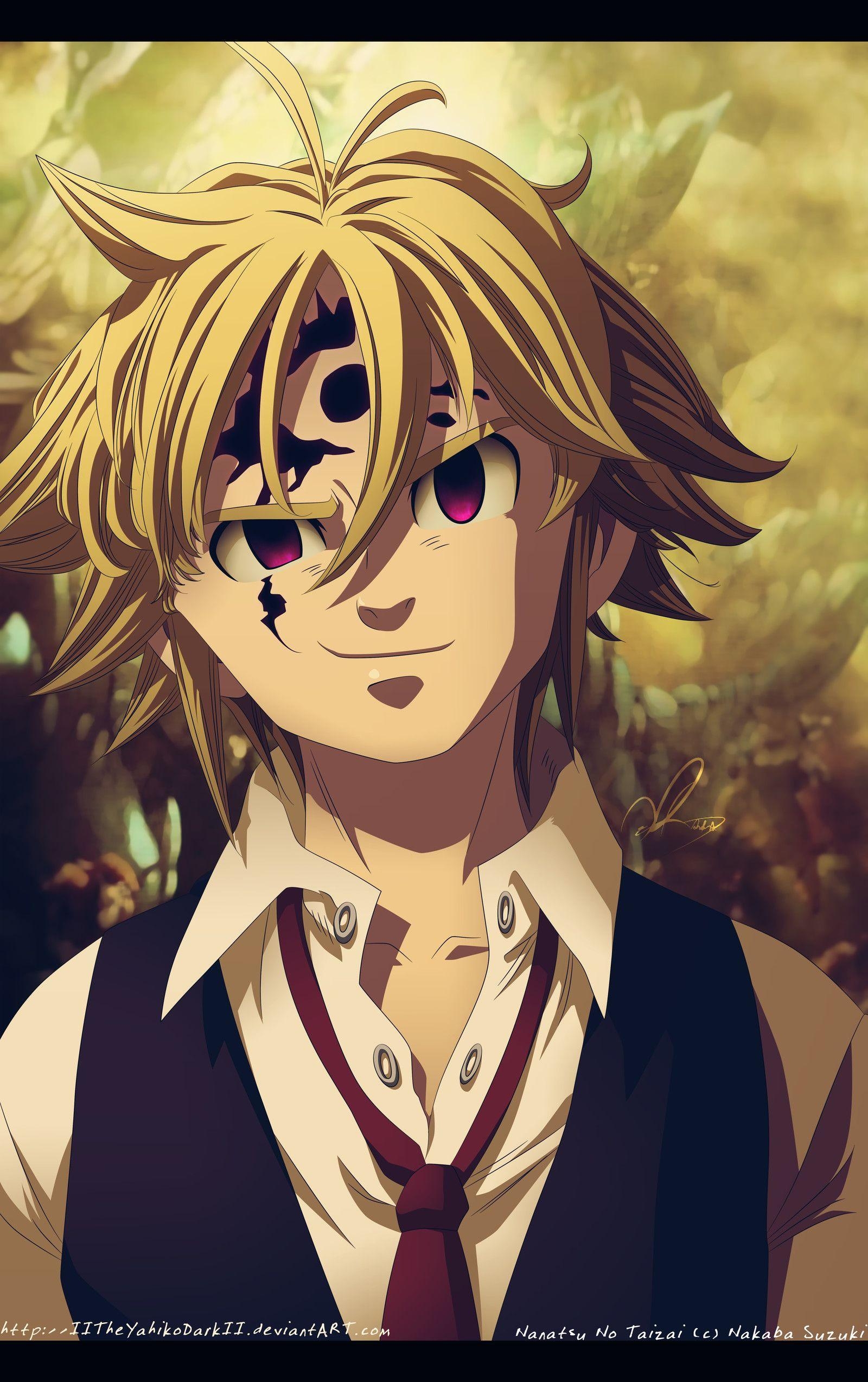 Meliodas, HD, Anime, Seven Deadly Sins, Hintergrund, 1600x2550 HD Handy