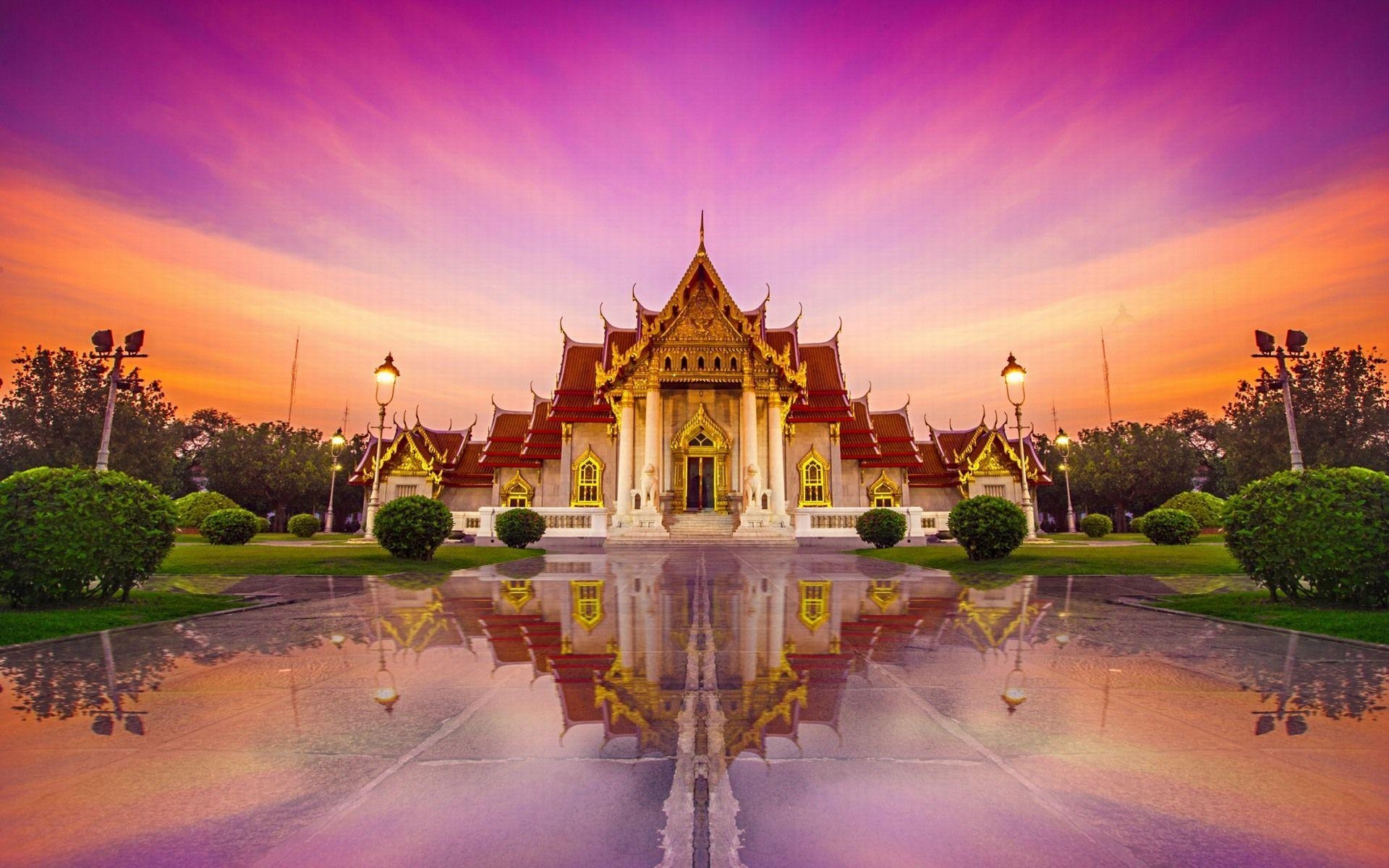 Thailand, Tempel, Stadt, Full HD, Kultur, 1920x1200 HD Desktop