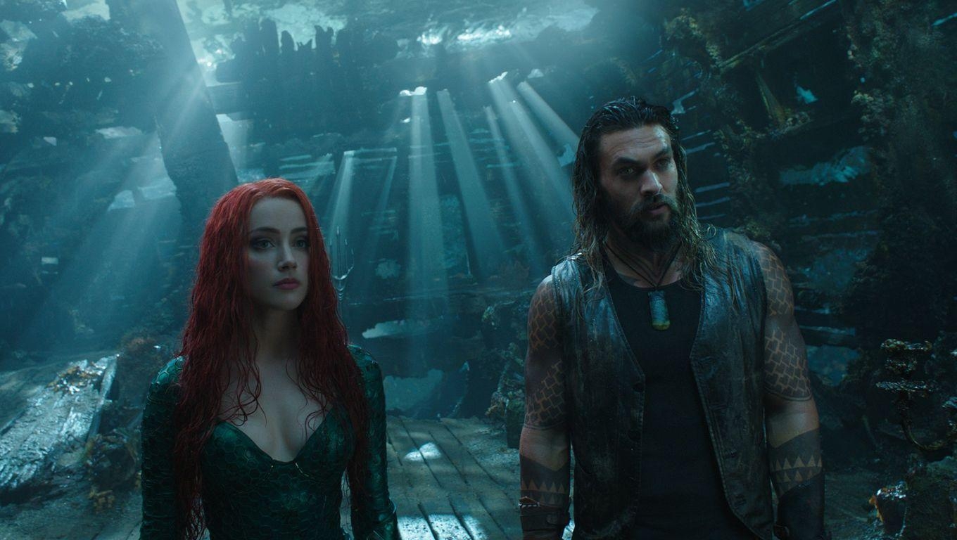 Aquaman, Mera, 2018, Jason Momoa, Film, 1360x770 HD Desktop