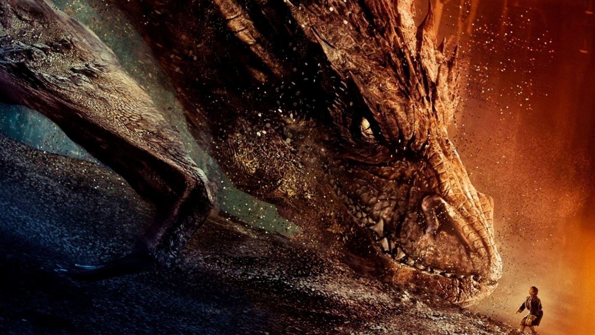 Smaug, HD, Drache, Hobbit, Kino, 1920x1080 Full HD Desktop