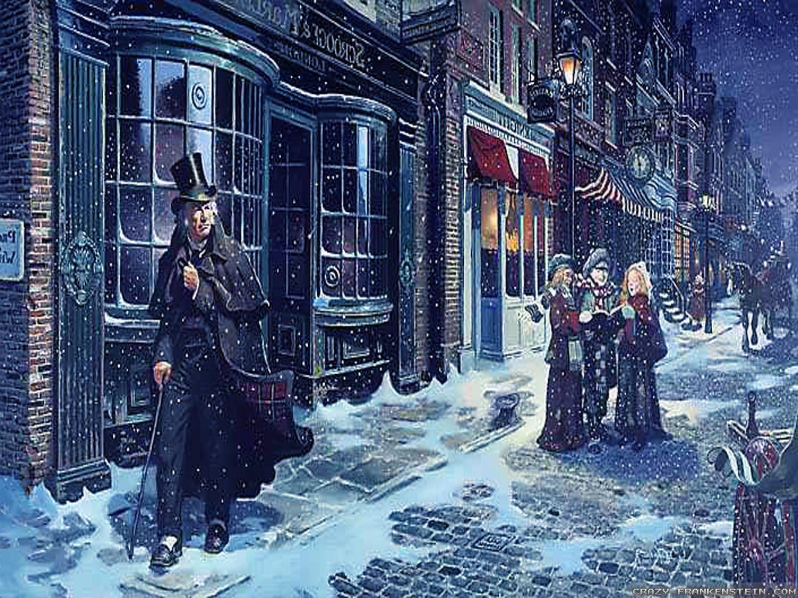 Weihnachtsgeschichte, Filmklassiker, Ebenezer Scrooge, Dickens, Feiertag, 1600x1200 HD Desktop