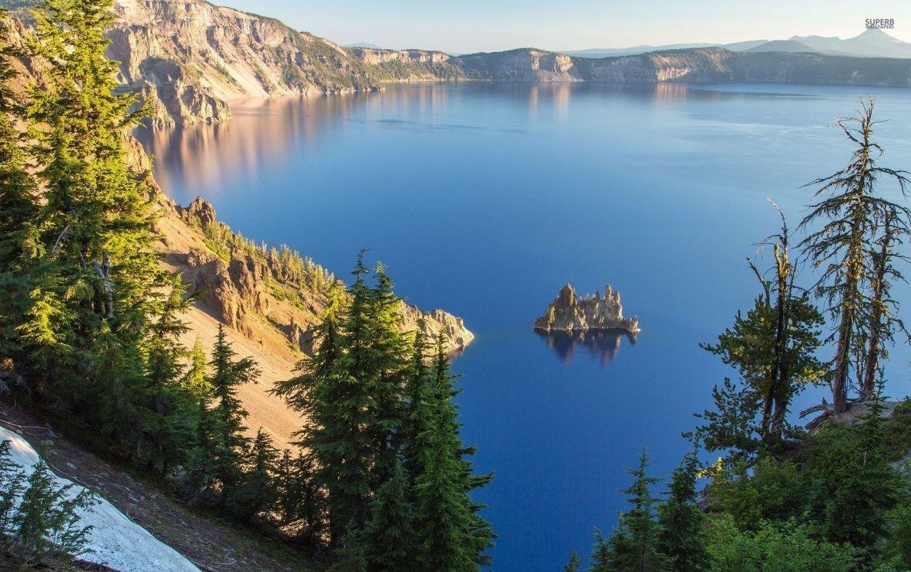 Crater Lake, Oregon, USA, Natur, Reisen, 1280x810 HD Desktop