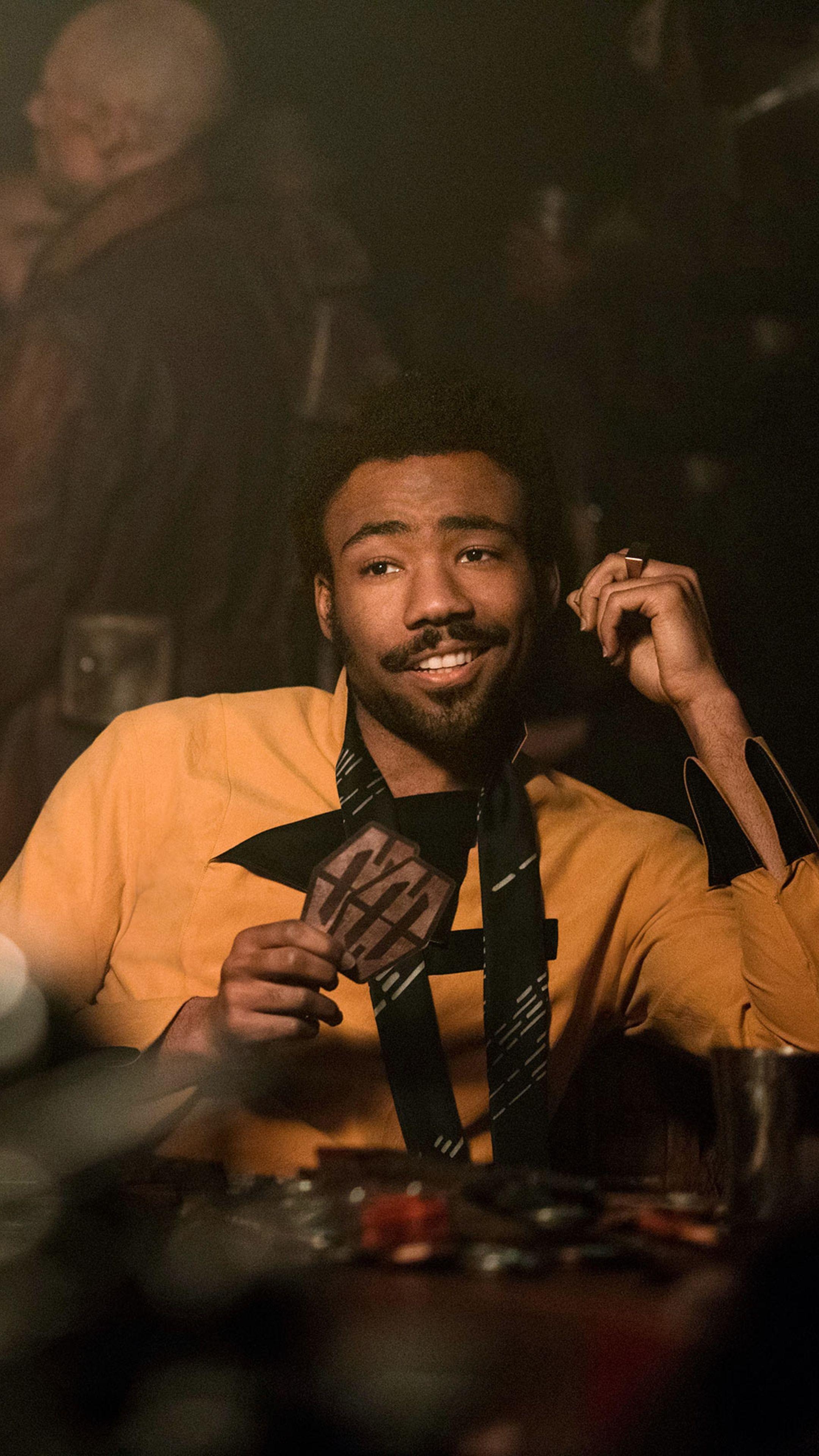 Donald Glover, Lando Calrissian, Solo, Star Wars, Schauspieler, 2160x3840 4K Handy