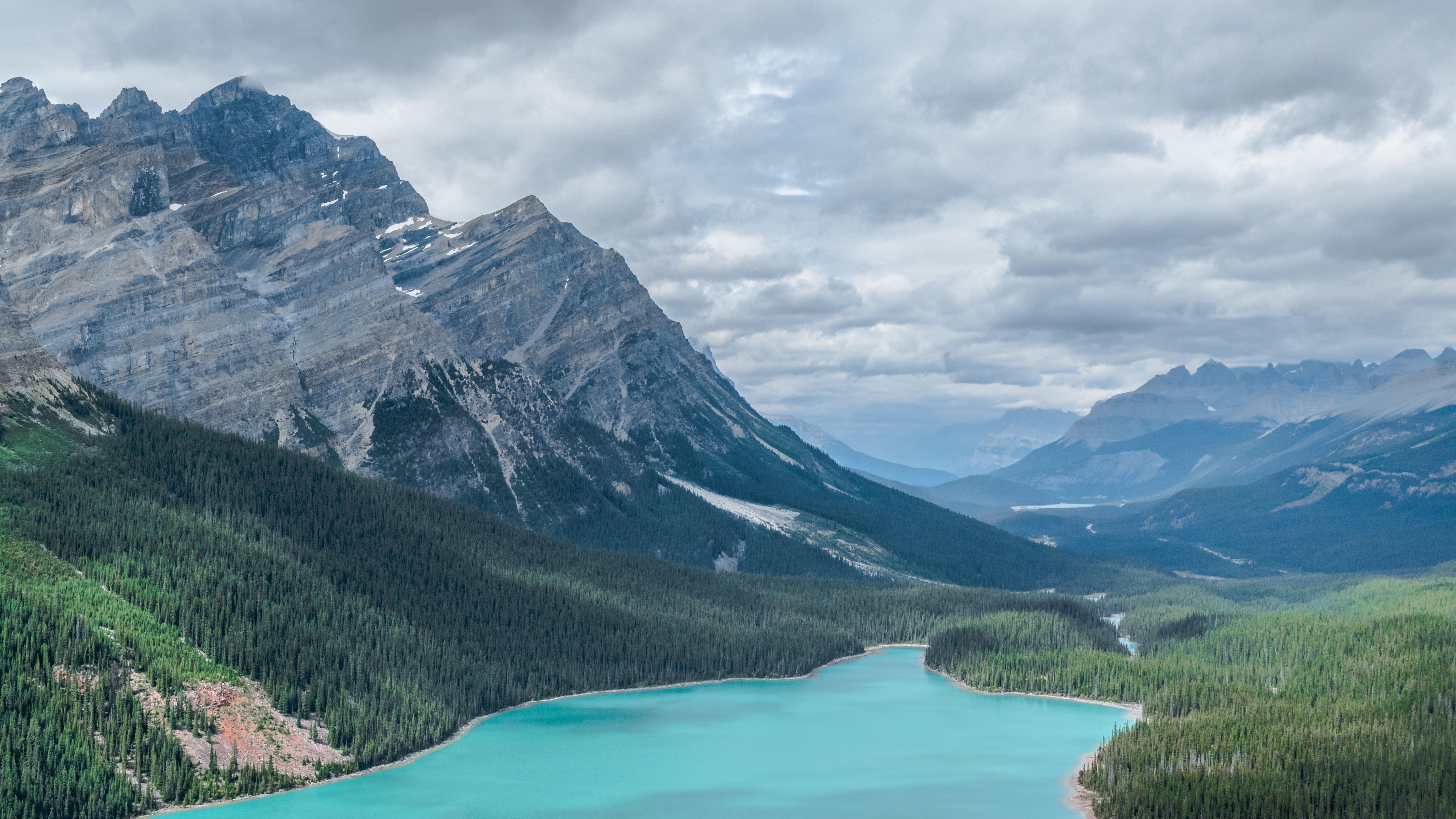 Peyto Lake, Banff, 4K, Natur, Landschaft, 5930x3340 4K Desktop