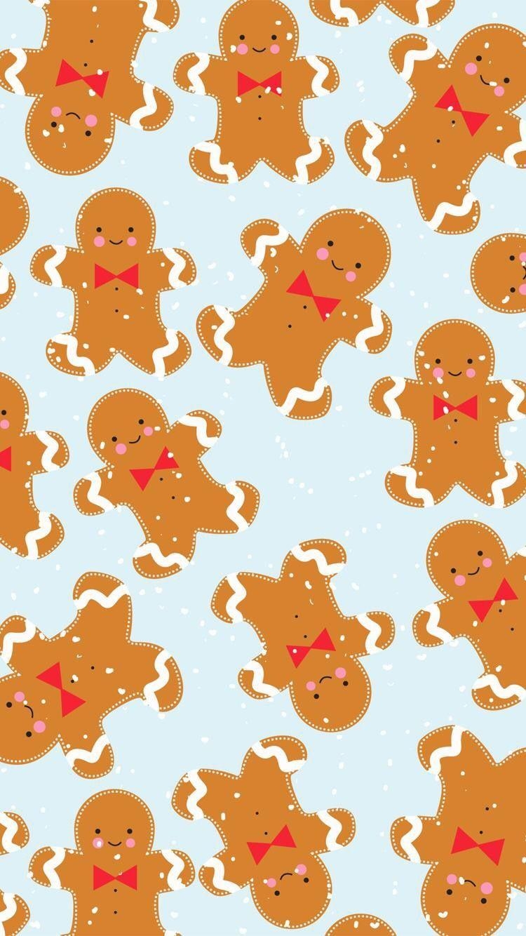 Lebkuchenmann, Hintergrund, Weihnachten, Saison, 750x1340 HD Handy