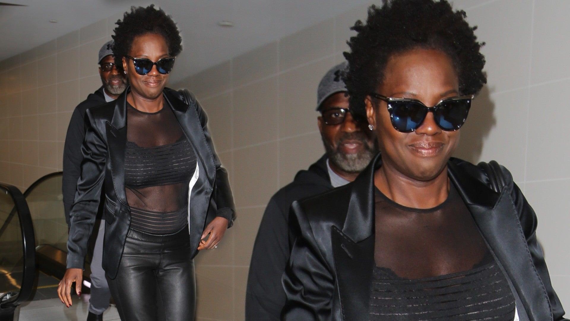 Viola Davis, Flughafen, Mode, Schauspielerin, Look, 1920x1080 Full HD Desktop