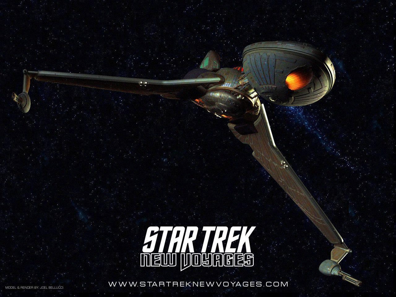 Klingon, Bird of Prey, Raumschiff, TV-Serien, Star Trek, 1280x960 HD Desktop