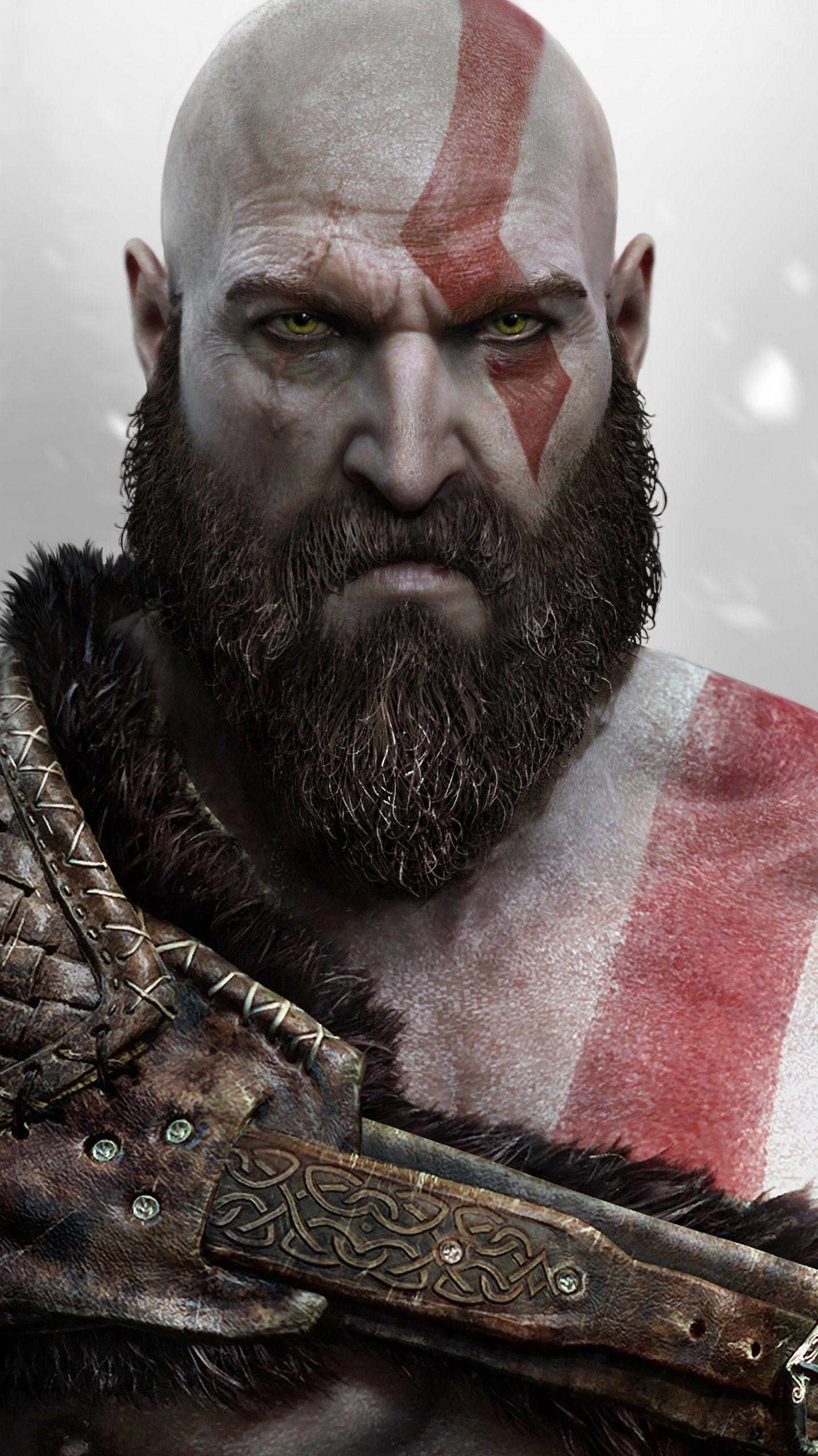 Kratos, God of War PS4, Spiel, HD, Hintergrund, 1440x2560 HD Handy