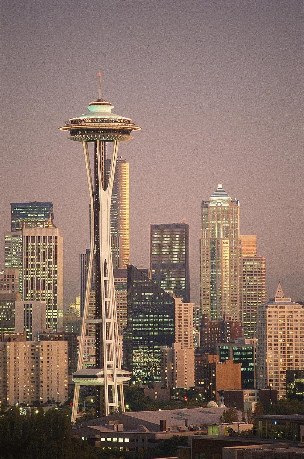 Space Needle, Seattle, Reisen, Washington, Bild, 1000x1510 HD Handy