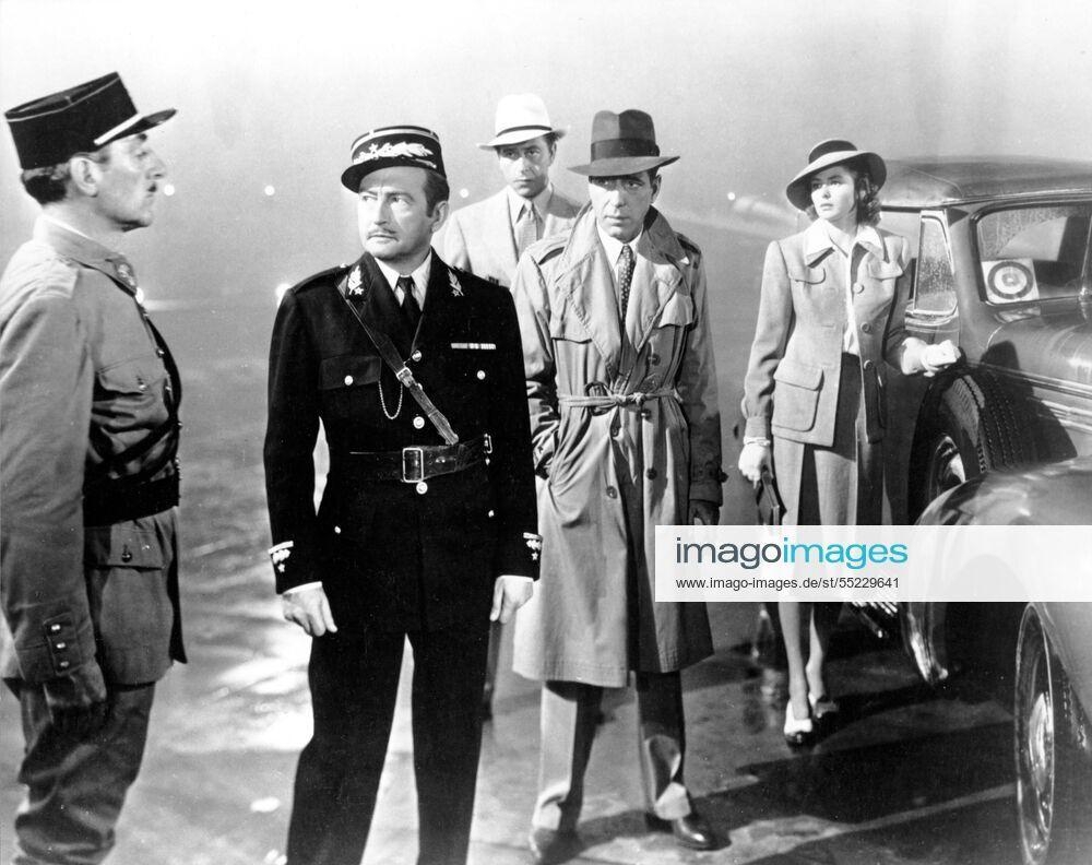 Casablanca Filmset, Humphrey Bogart, Rick Blaine, 1943, Klassiker, 1000x800 HD Desktop