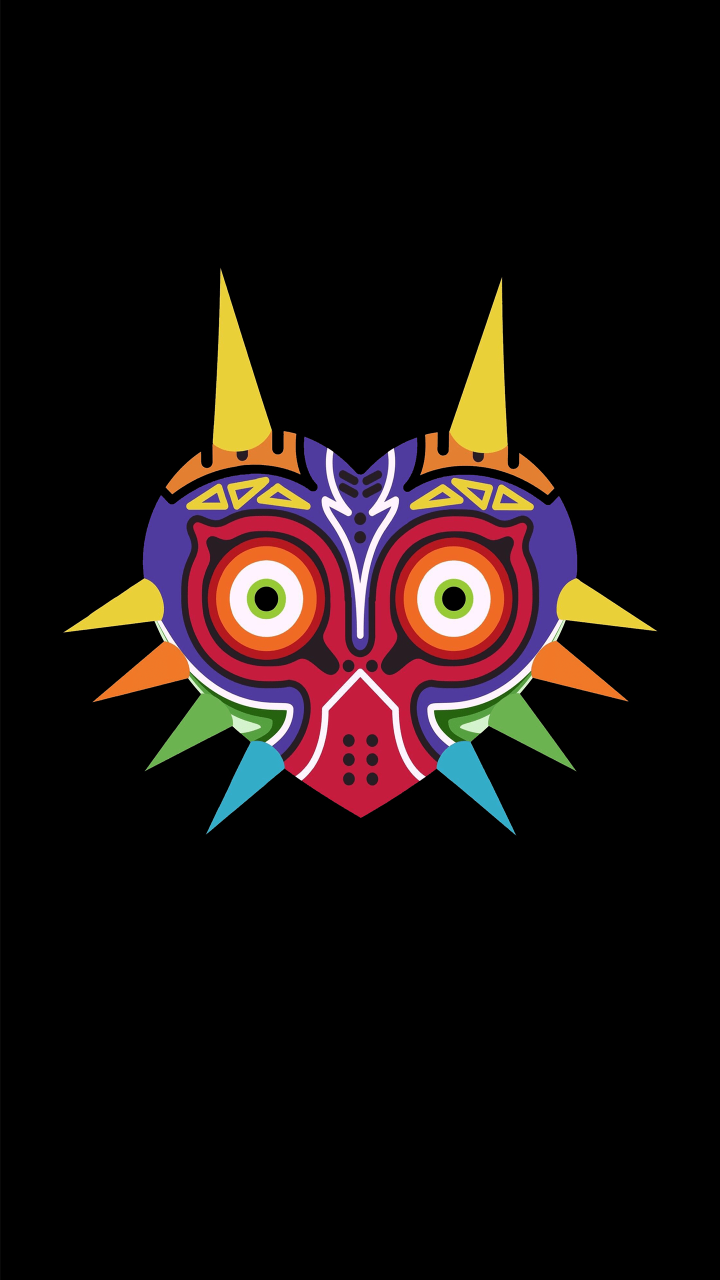 Majora's Mask, Quantumeggplant, Telefonkunst, Zelda, Kreativ, 1440x2560 HD Handy