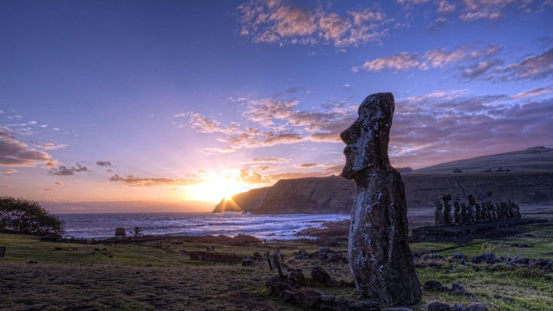 Easter Island, Reisen, Polynesien, Landschaft, Bild, 1920x1080 Full HD Desktop