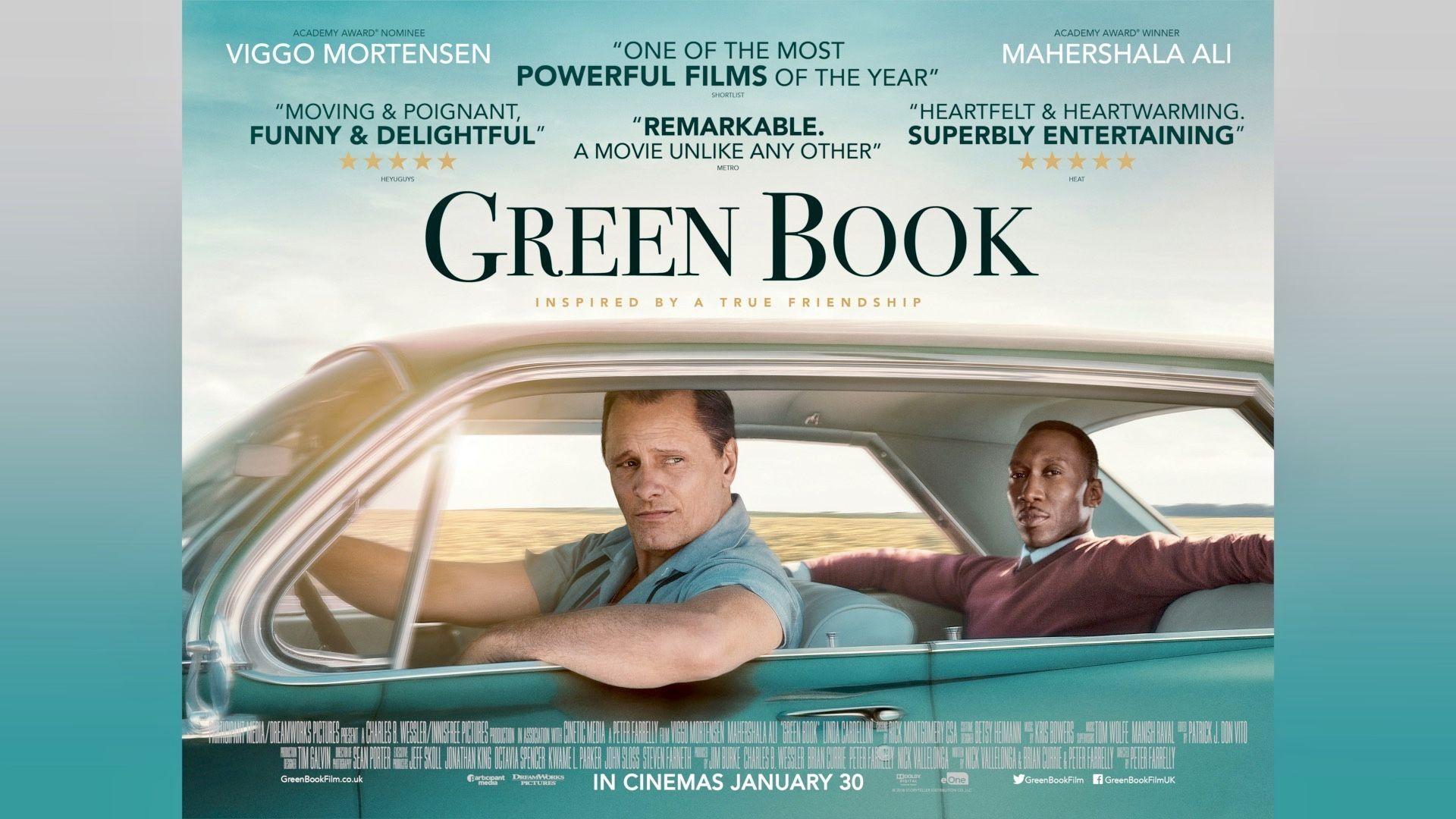 Green Book Film 2018, Poster, Heimkino, Mahershala Ali, Viggo Mortensen, 1920x1080 Full HD Desktop