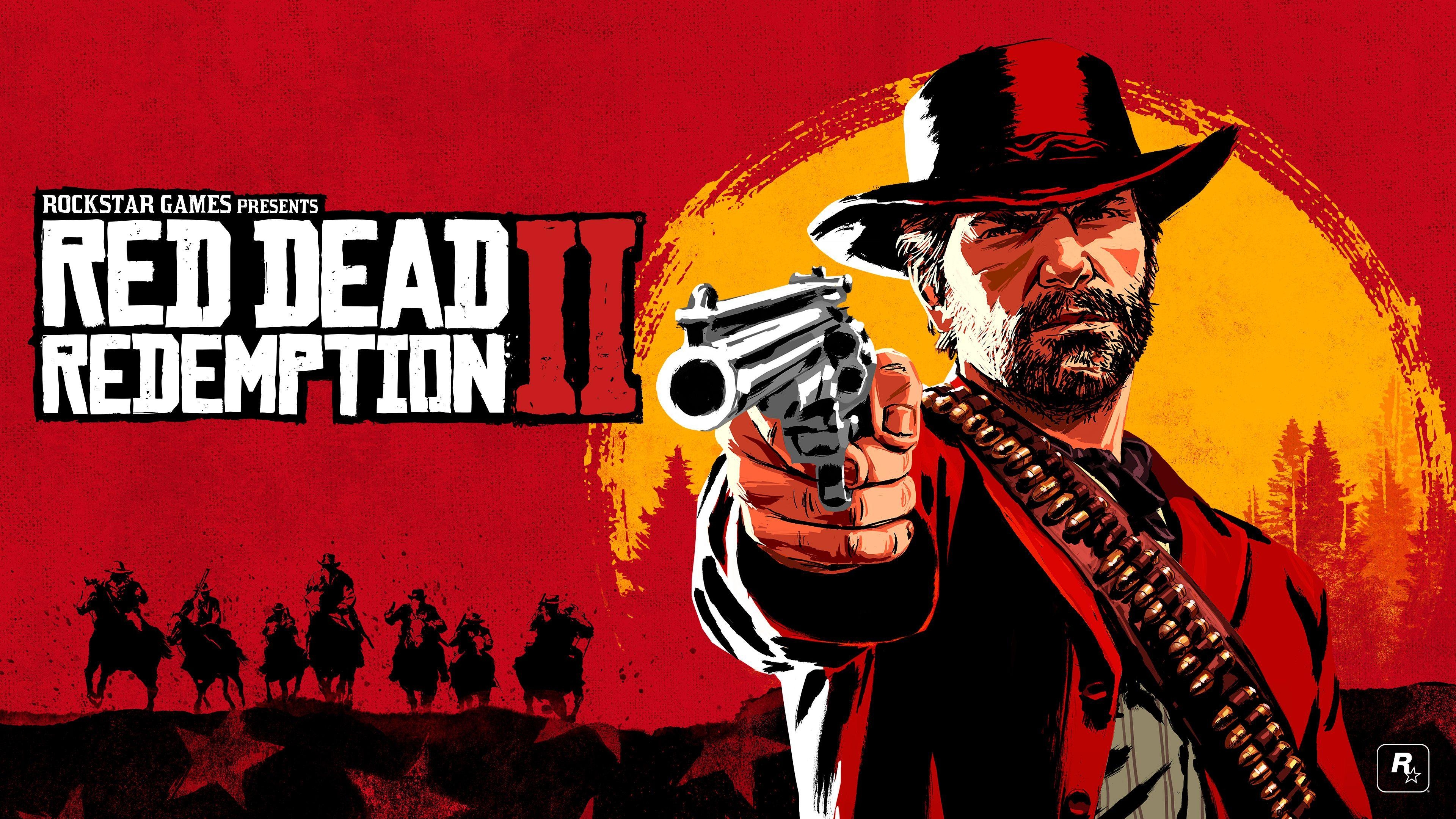 Red Dead Redemption 2, Cover, 4K, Gaming, HD, 3840x2160 4K Desktop