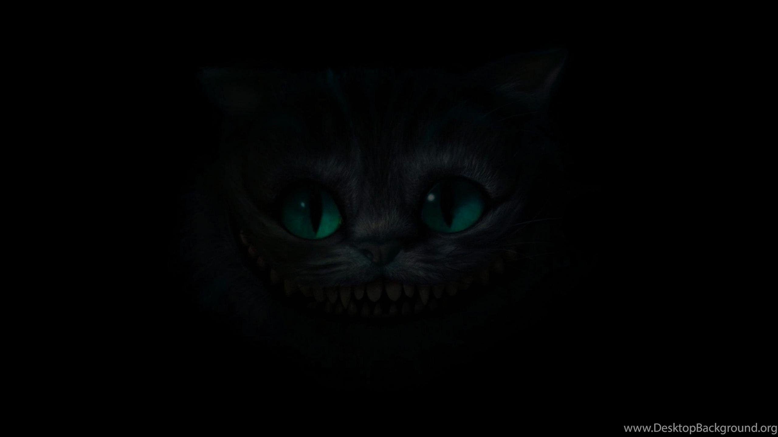 Cheshire Cat, Cartoon, Grinsekatze, Alice, Wunderland, 2560x1440 HD Desktop