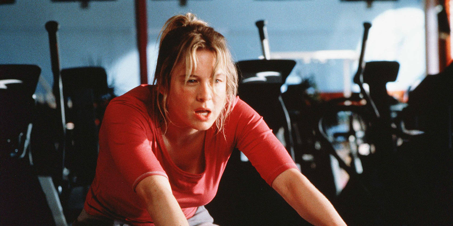 Bridget Jones, Fitnessstudio, Lustig, Sport, Komödie, 1920x960 Dual Screen Desktop