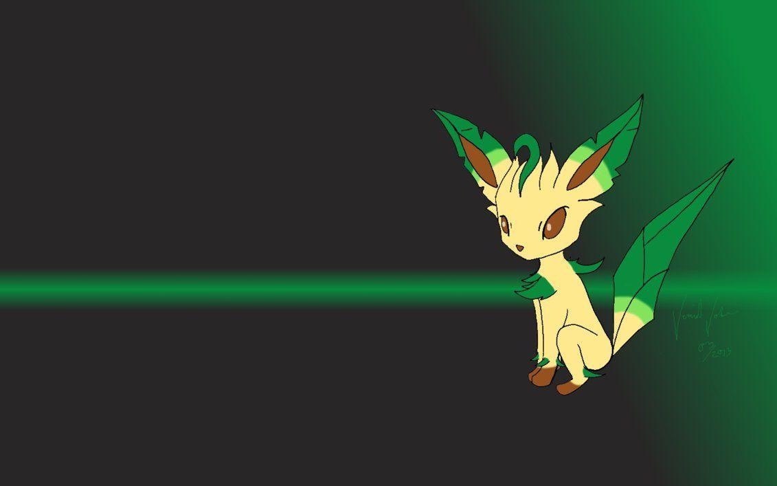 Leafeon, Anime, Wallpaper, Pokémon, Grafik, 1140x710 HD Desktop