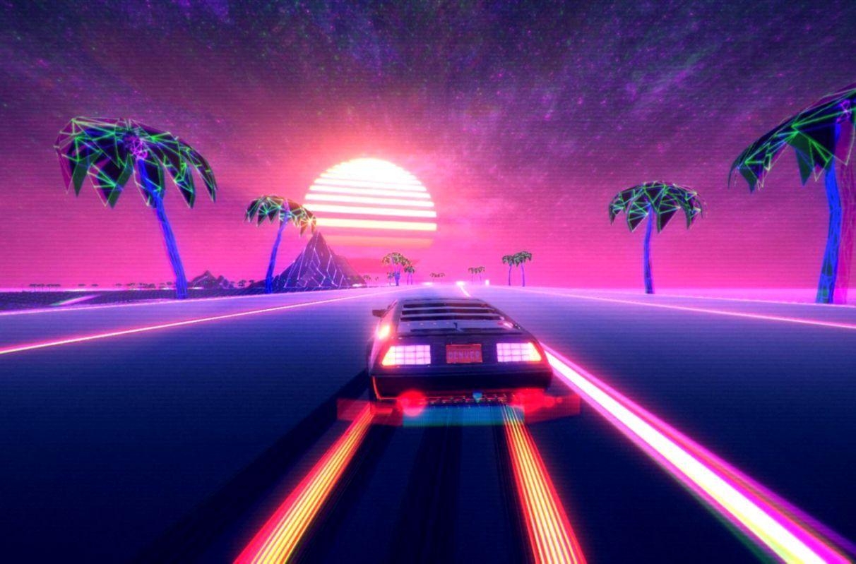 DeLorean, Filmfahrzeug, Science Fiction, Kultauto, Zeit, 1220x800 HD Desktop