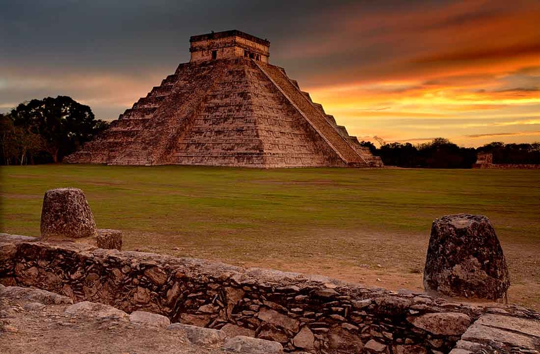 Chichen Itza, Pyramide, Mexiko, Weltwunder, HD, 1100x730 HD Desktop