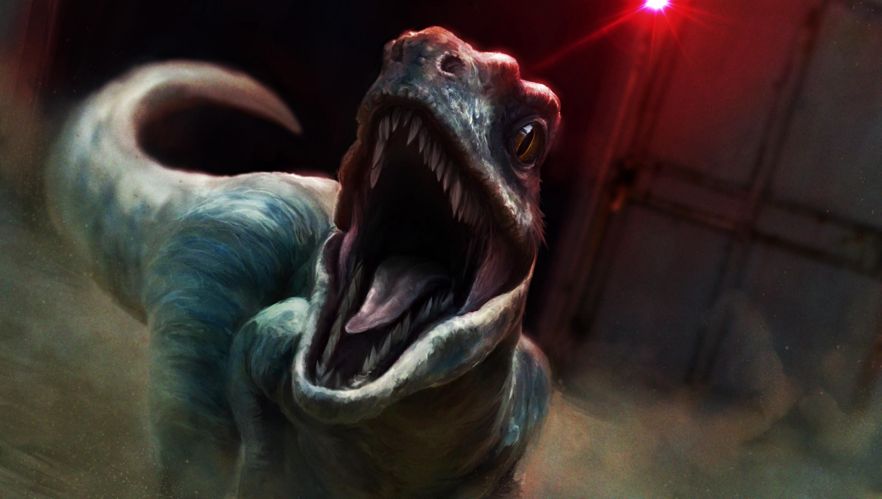 Velociraptor, Jurassic, Abenteuer, Dinosaurier, Film, 3000x1700 HD Desktop